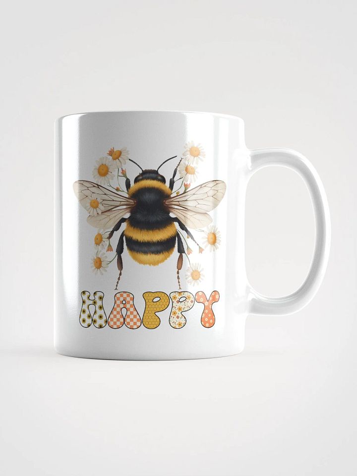 Buzzing Happy Bumblebee Mug product image (1)
