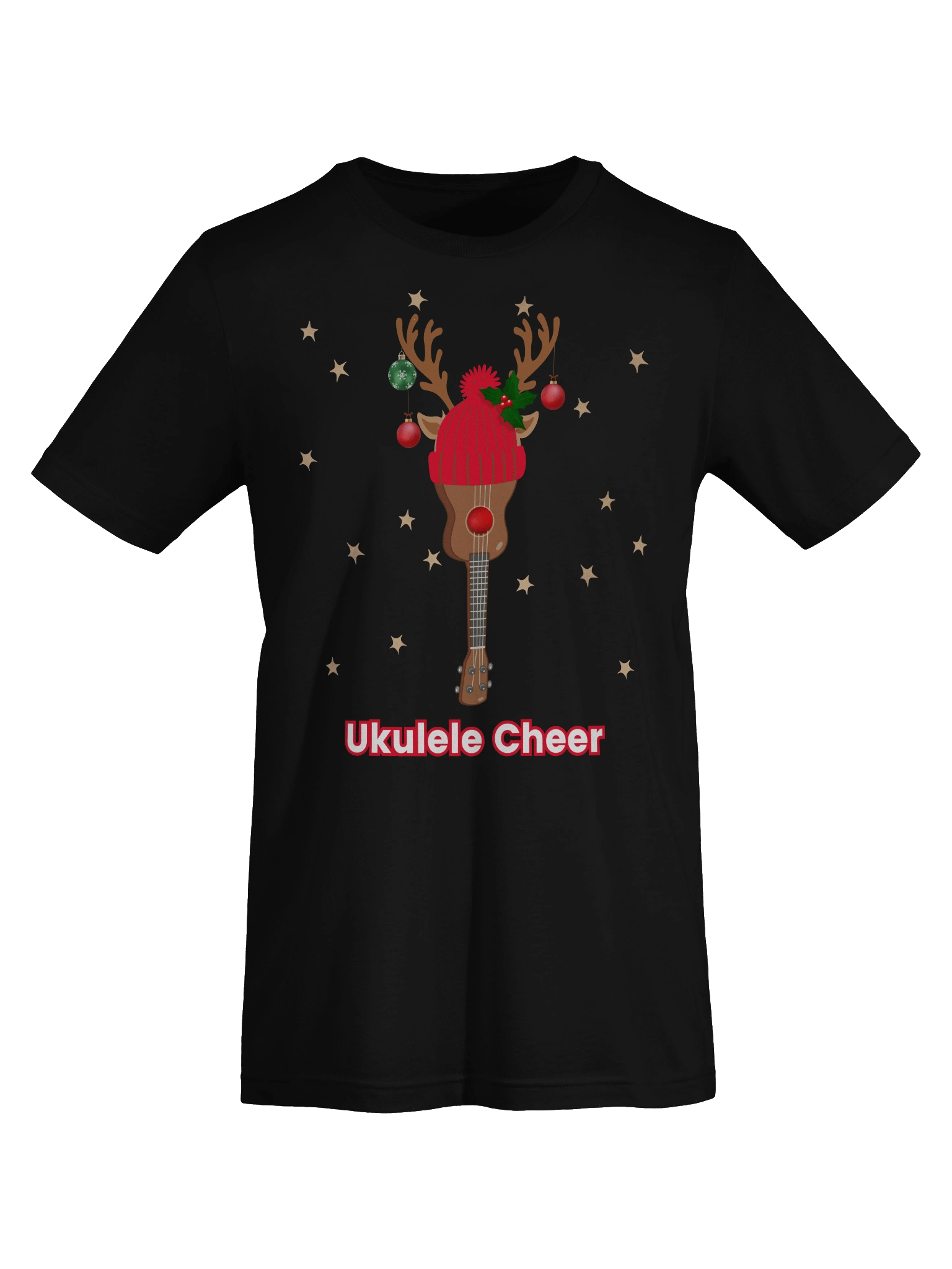 Festive Ukulele Cheer T-Shirt product image (7)