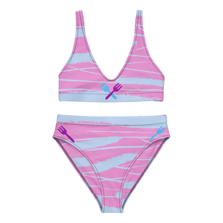 Crossed FoRks Recycled High Waisted Bikini product image (2)