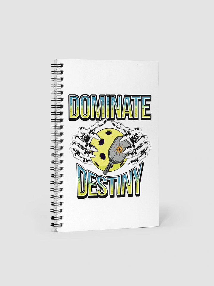 Destiny Dominance Spiral Notebook product image (2)