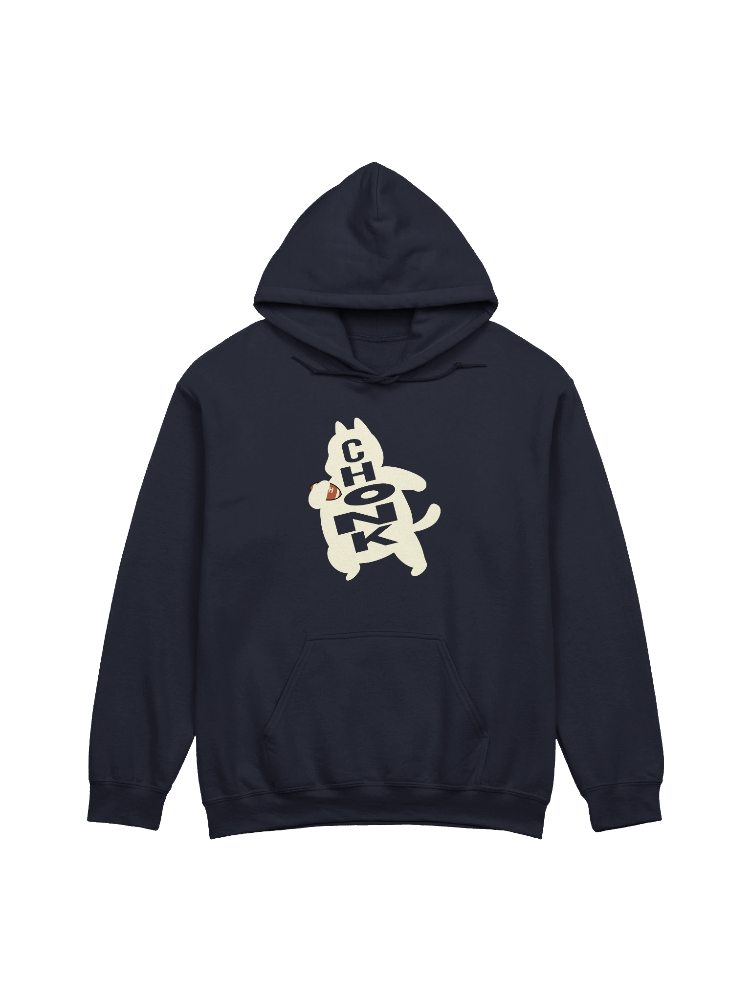 American Football Chonk Cat 1 - Unisex Adult Hoodie product image (1)