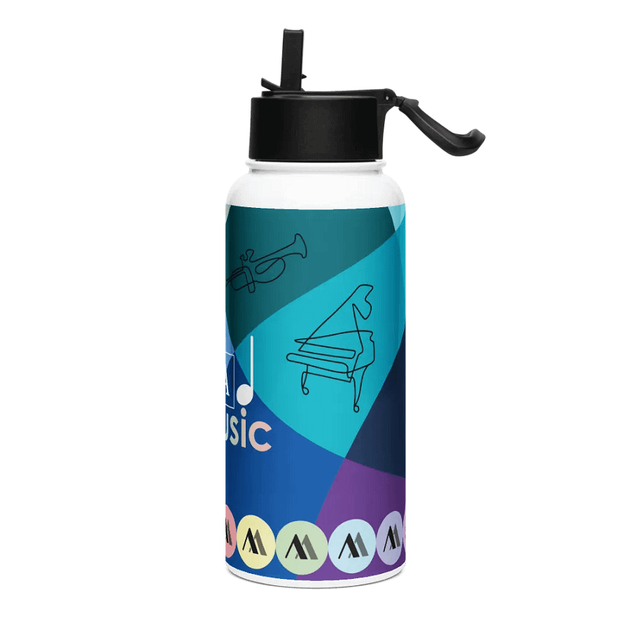 Mad Music Stainless Steel Water Bottle product image (3)
