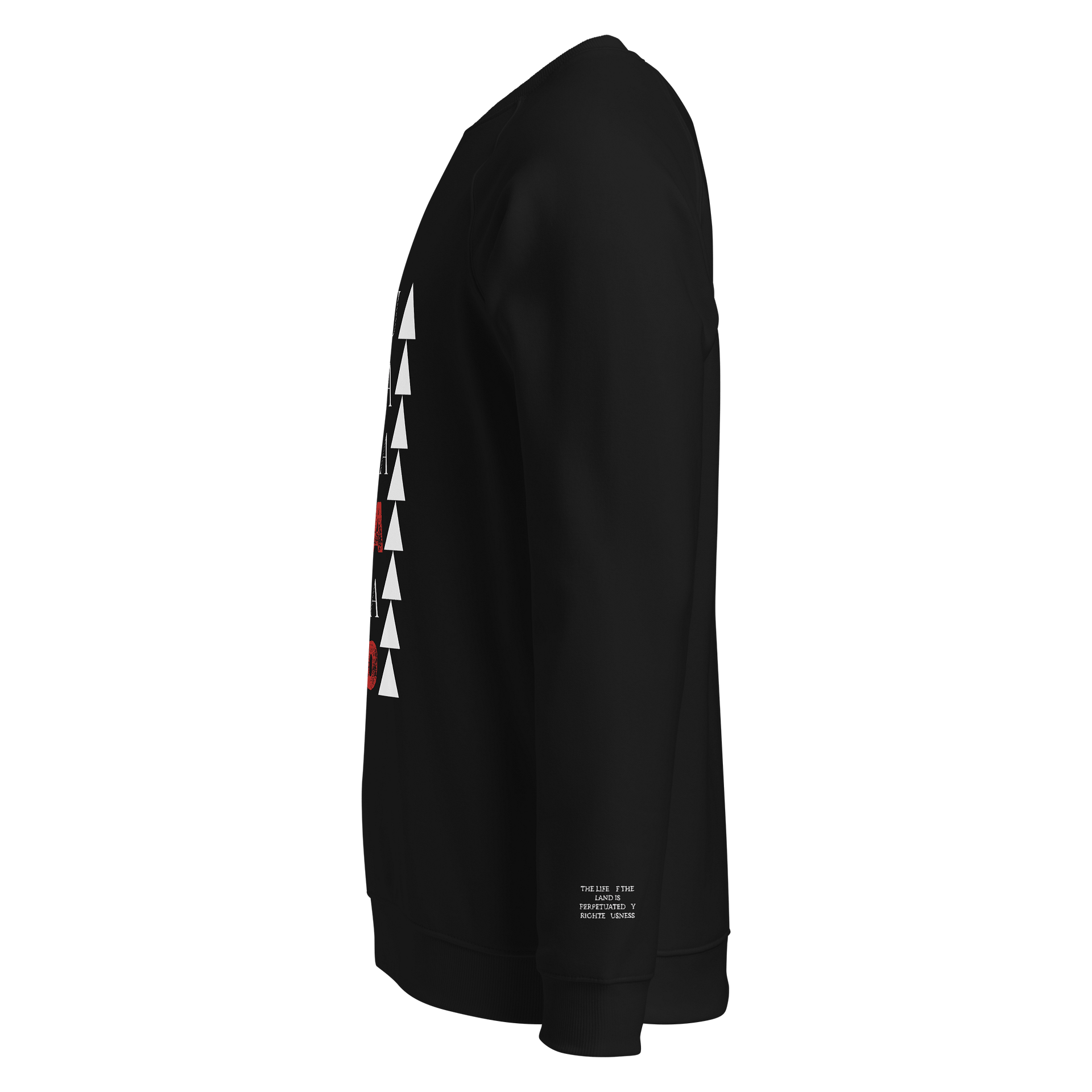 100 % Organic Cotton Raglan Shirt Shirt - Ua Mau Ke Ea O Ka Aina I Ka Pono product image (3)