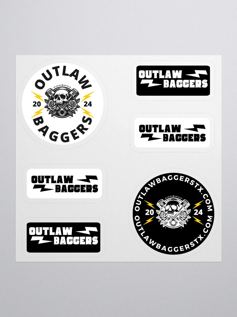 Outlaw Baggers Sticker Pack #1 product image (1)