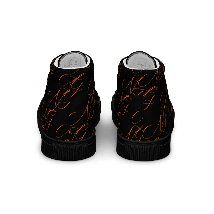 Ng text Men's High Tops product image (9)