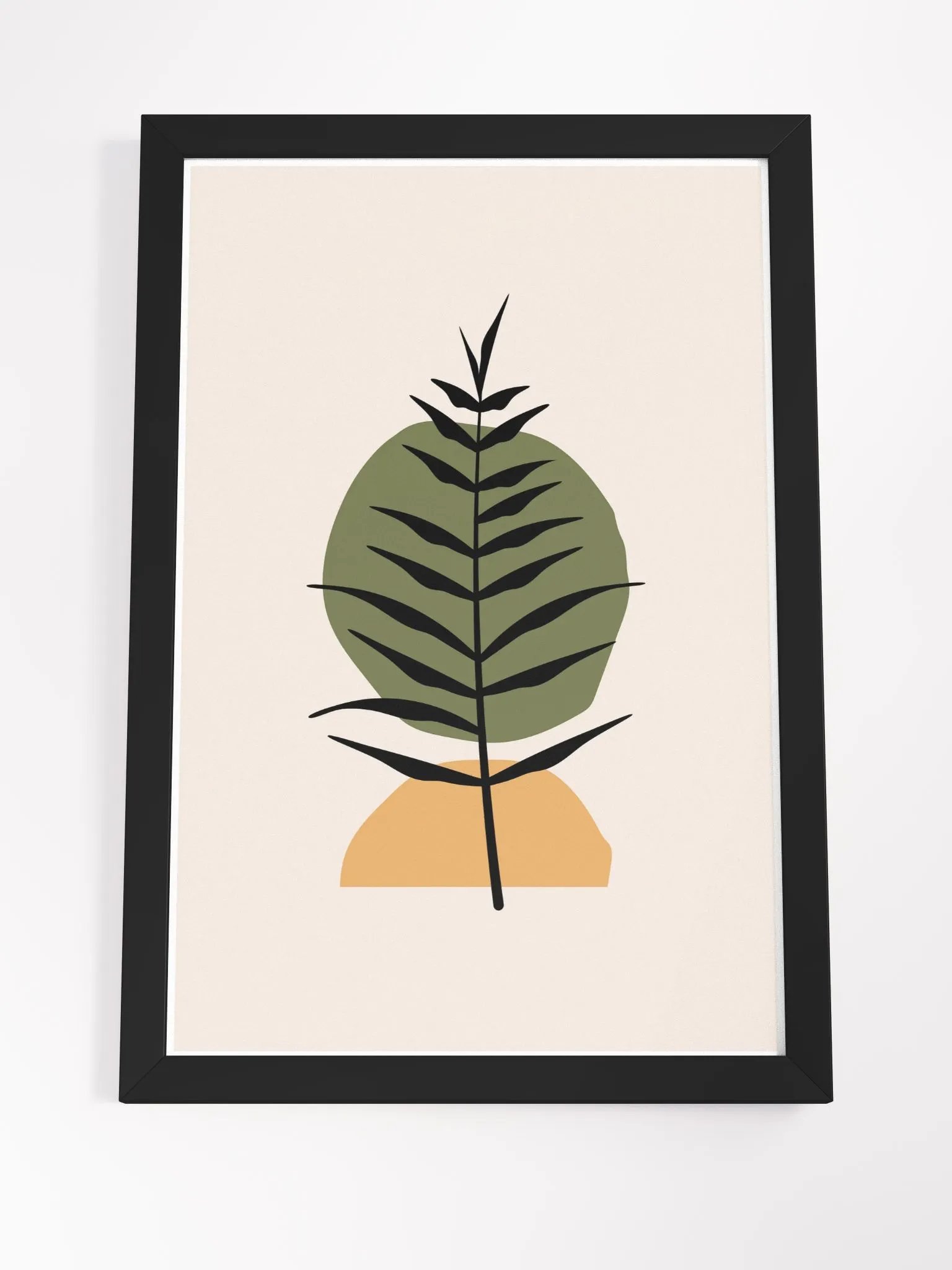 Serenity in Strokes Framed Poster product image (21)
