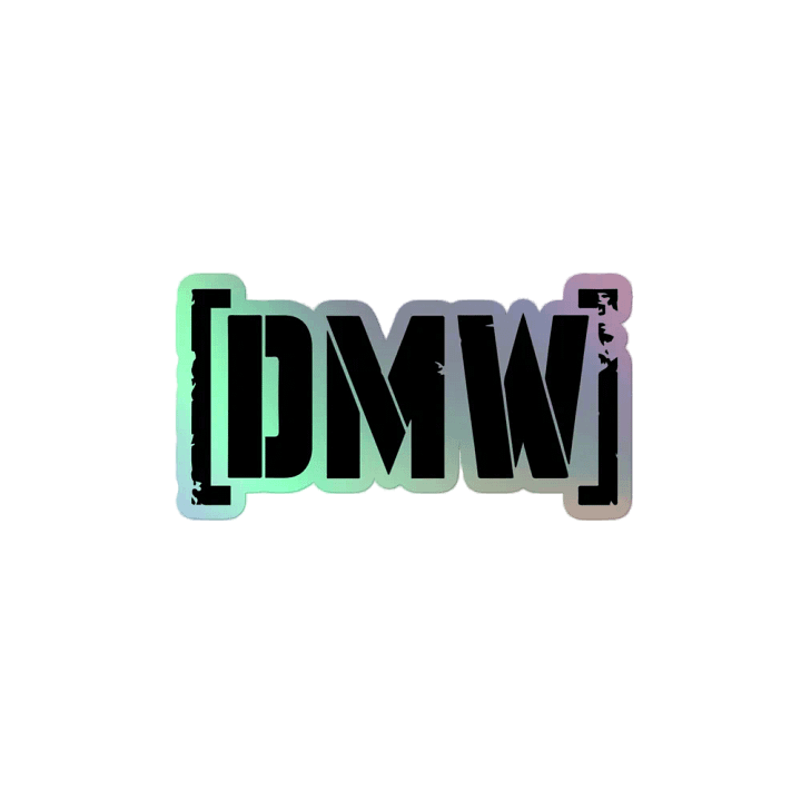 DMW Stencil Sticker product image (2)
