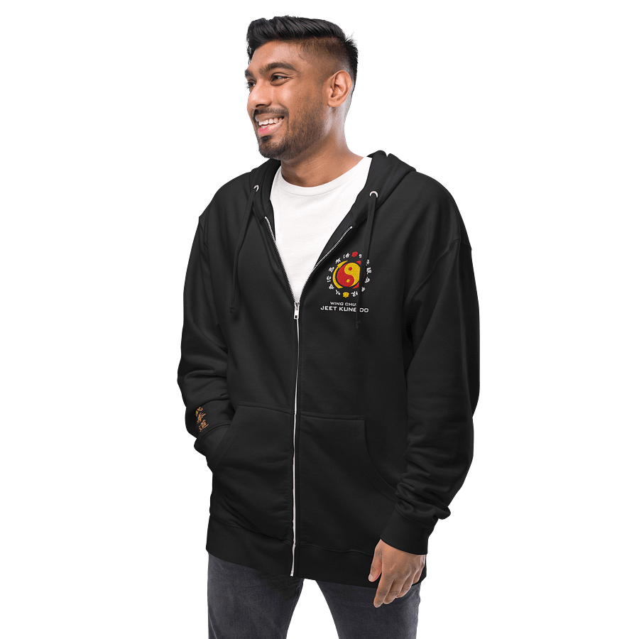 Sifu Nate Wing Chun & Jeet Kune Do Embroidered Zip Hoodie product image (10)