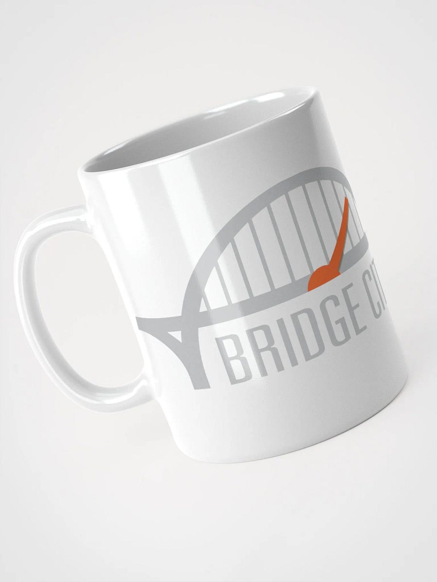 BCA Grey/orange tachometer logo mug product image (3)