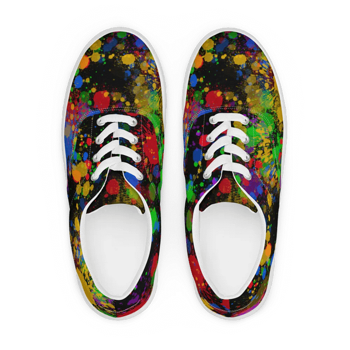 JokersVibe Graffiti Style Lace-Up Shoes product image (1)