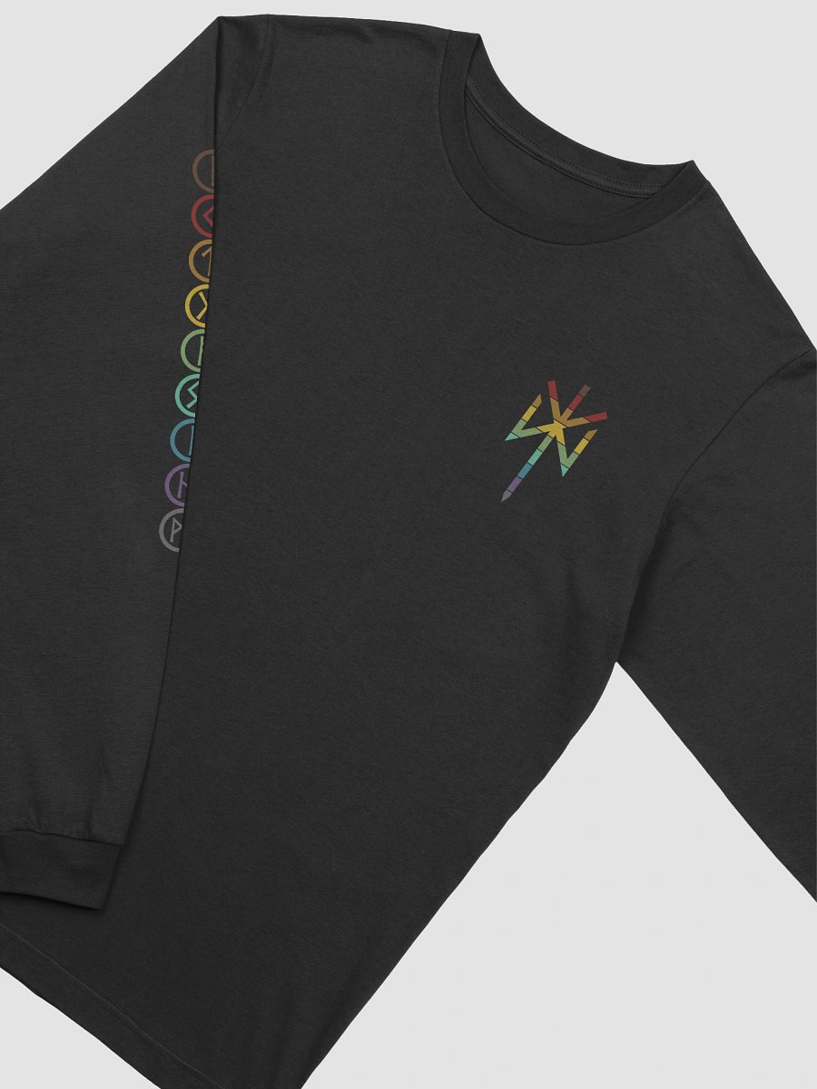 9 RINGS x BIFROST BIND RUNE UNISEX LONG SLEEVE TEE product image (2)