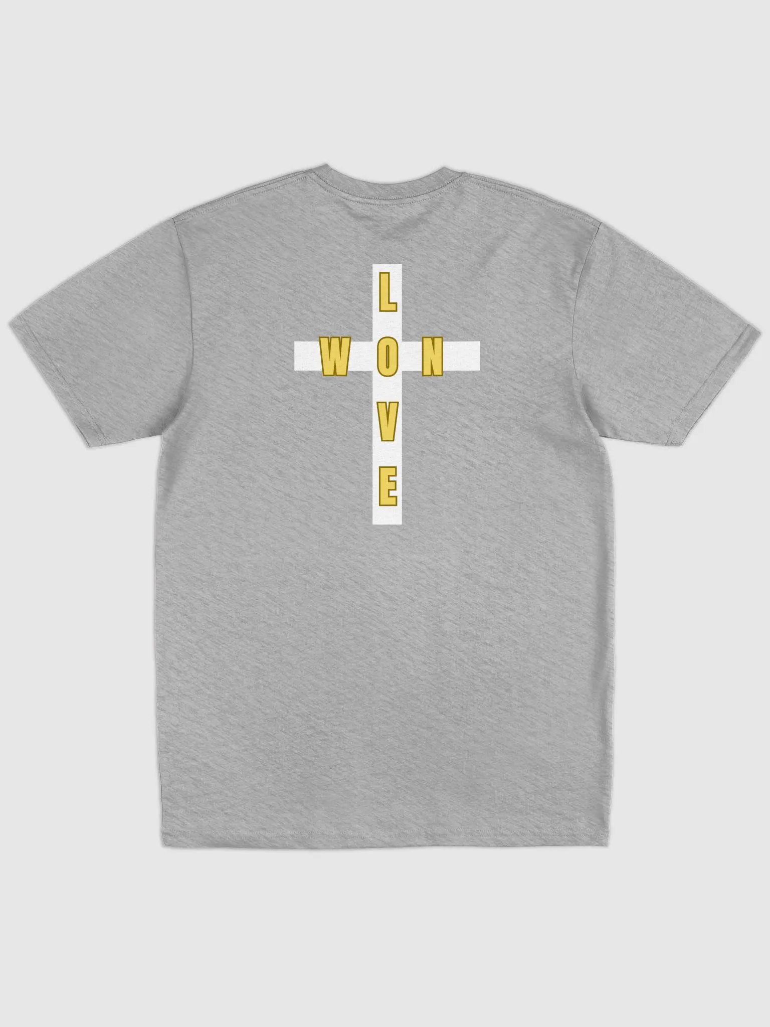 "Love Won" Graphic Heavy T-shirt product image (3)