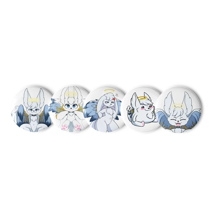 Heart Pin Button Pack product image (1)