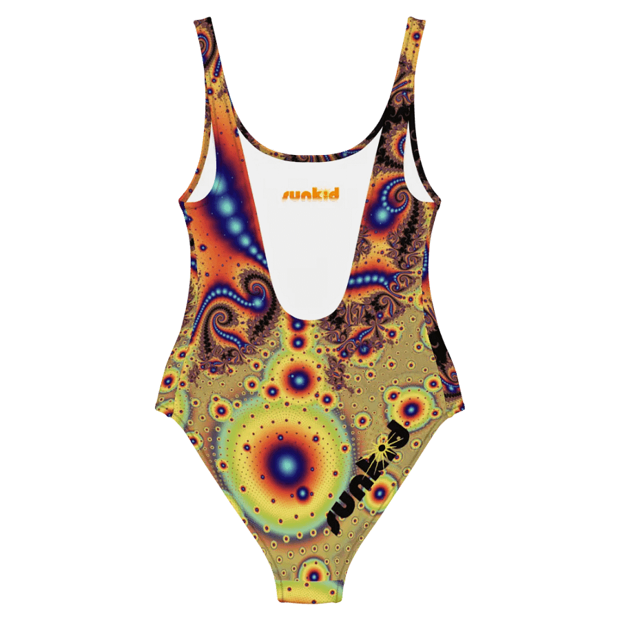 Fractal One Piece Swimsuit - Broken Necklaces product image (7)