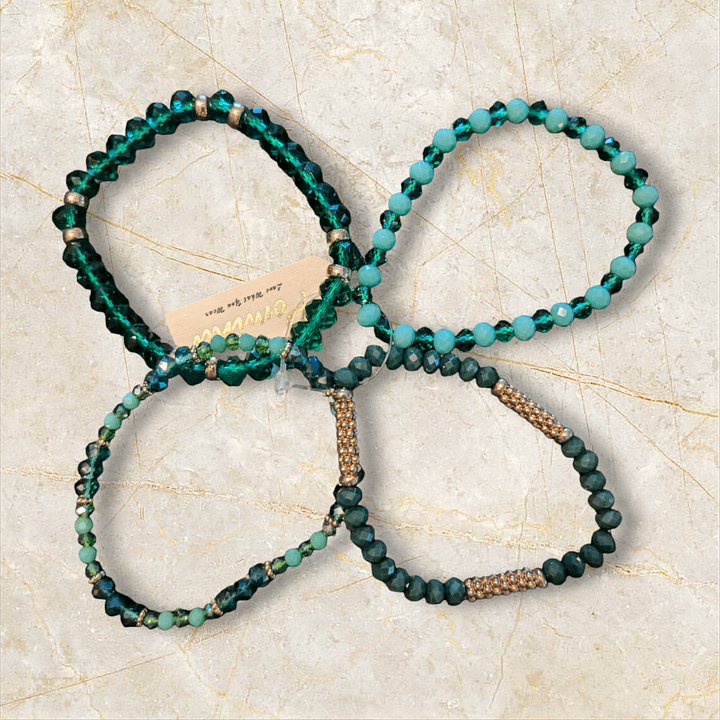 Green 4 Bracelet Stack product image (1)