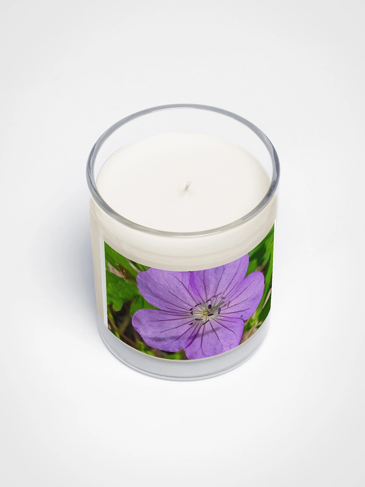 Purple Petal Soy Wax Candle product image (3)
