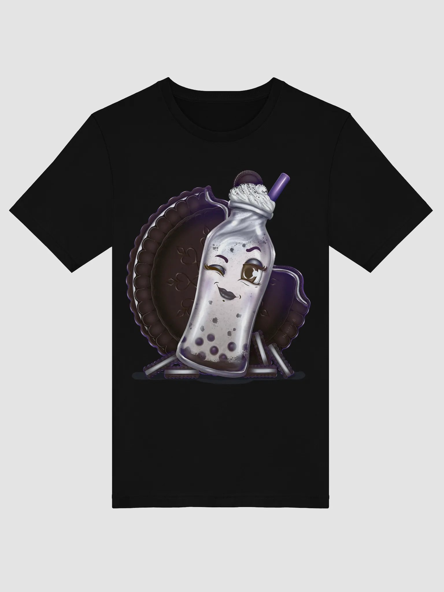 Cookies & Cream Boba Supreme Supersoft T-Shirt product image (1)