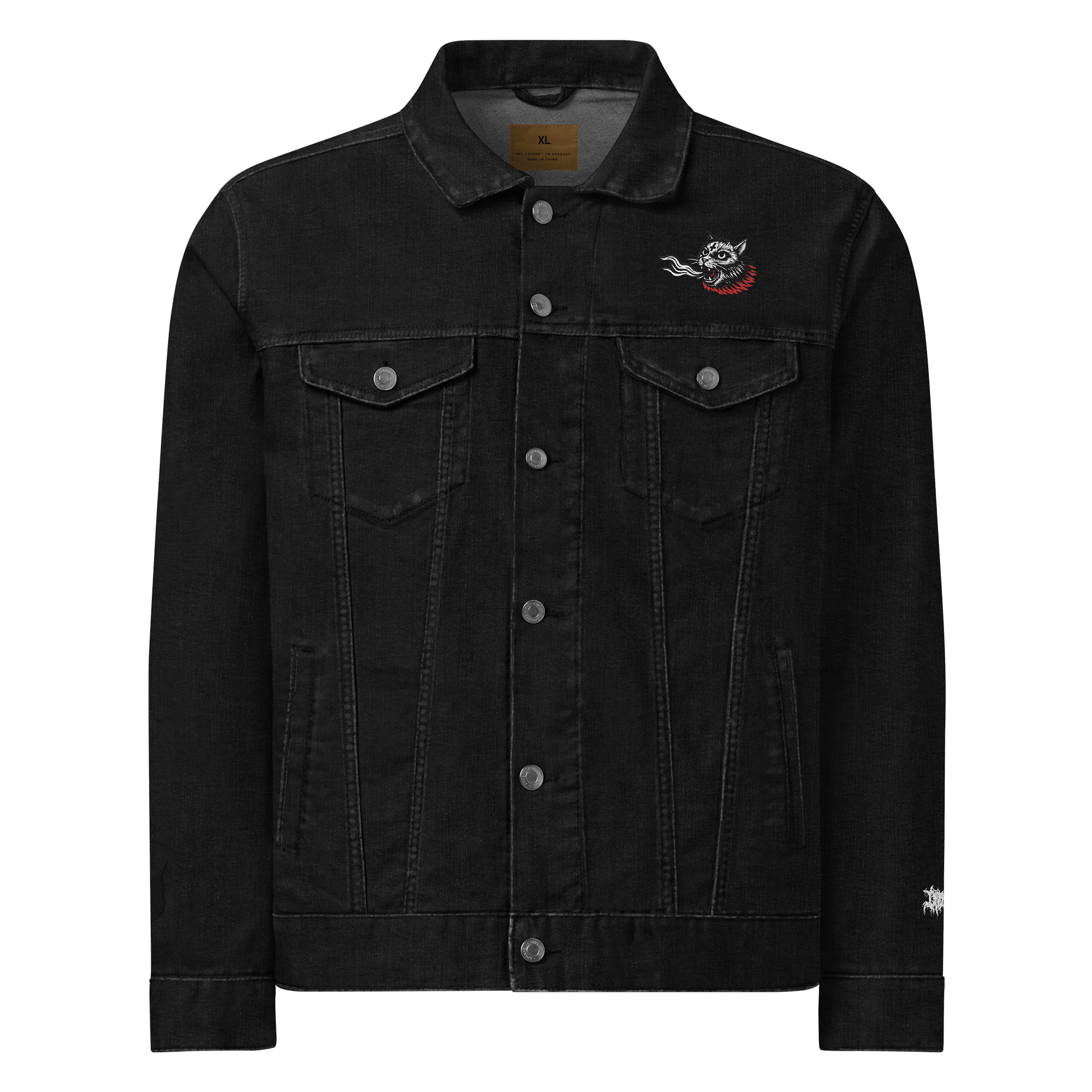 Cats and Metal Logo Denim product image (1)