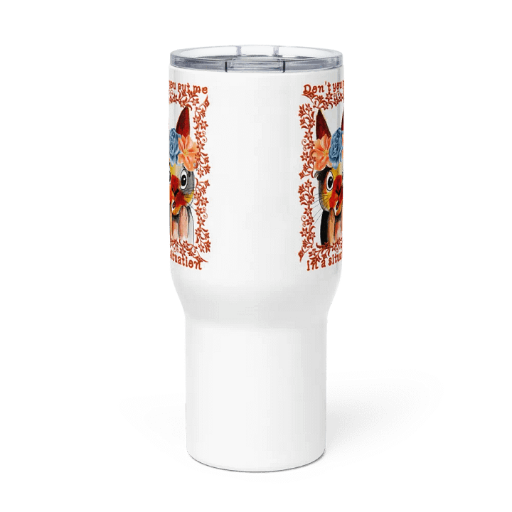 KC, Don't You Put Me In a Situation (bunny), Tall Tumbler product image (3)