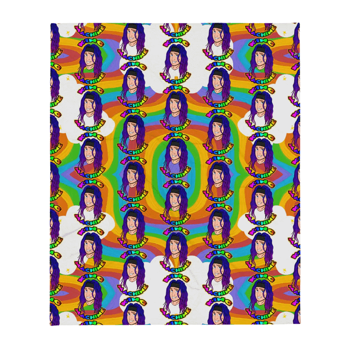 rainbow king throw product image (2)