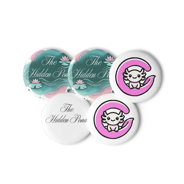 Axolotl Cutie Pin Set product image (3)