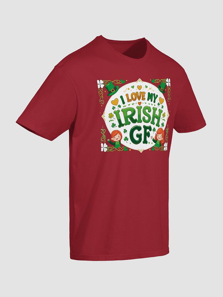I Love My Irish GF – Cute & Proud Irish Romance Design product image (2)