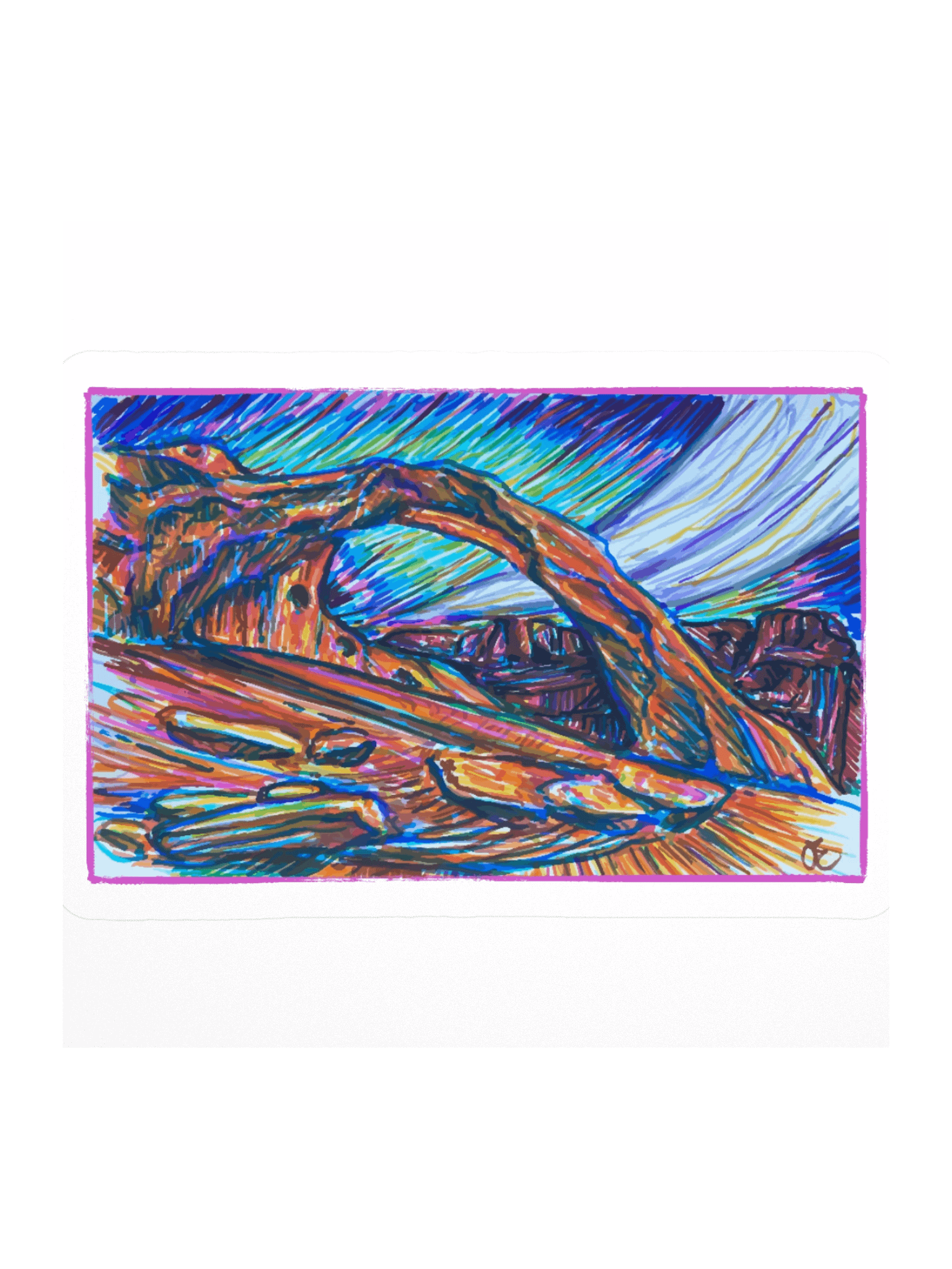 Bowtie Arch Sticker product image (1)