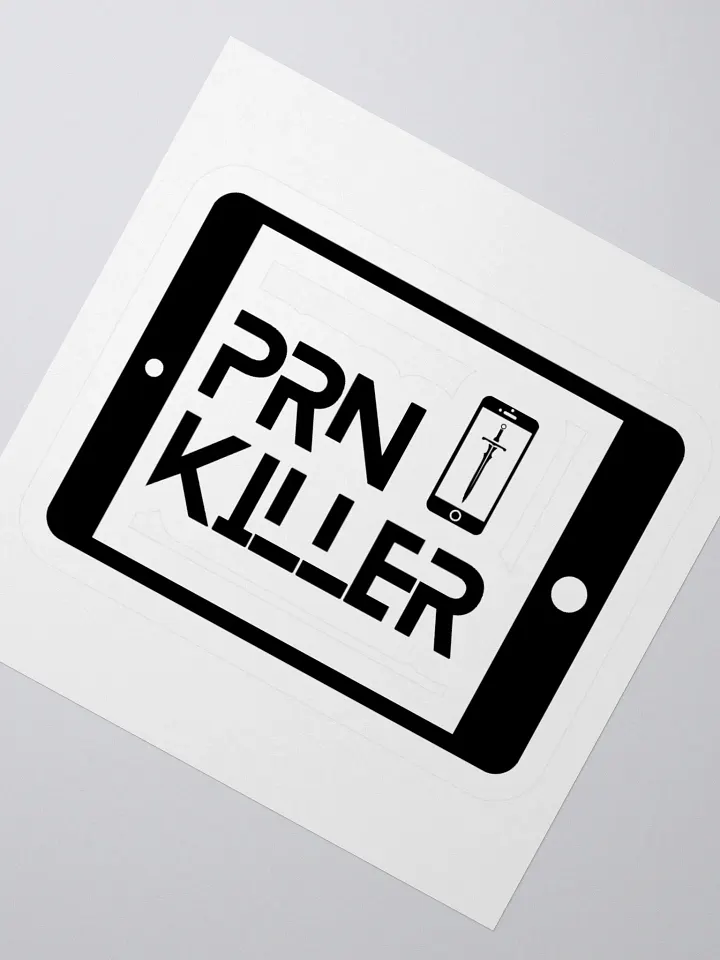PRN KILLER "iPad" Die Cut Sticker product image (5)