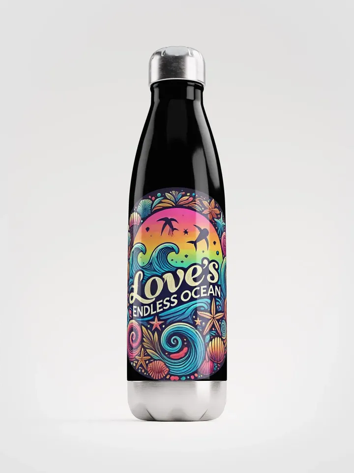 Endless Ocean Stainless Steel Water Bottle product image (1)