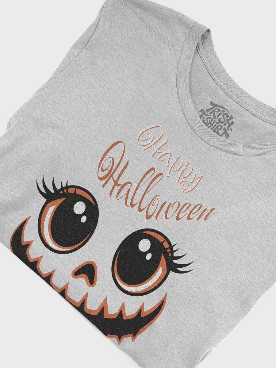 Cute Happy Halloween Jack O Lantern Face T-Shirt product image (6)