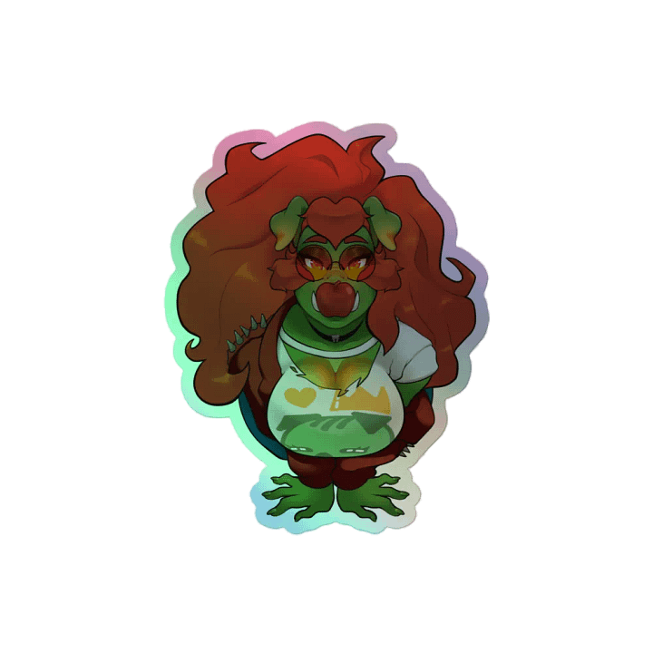 Roast Porc HOLOGRAPHIC Sticker product image (2)