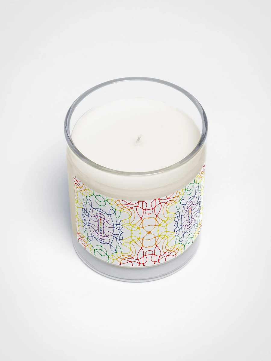 Rainbow Abstract Candle product image (3)