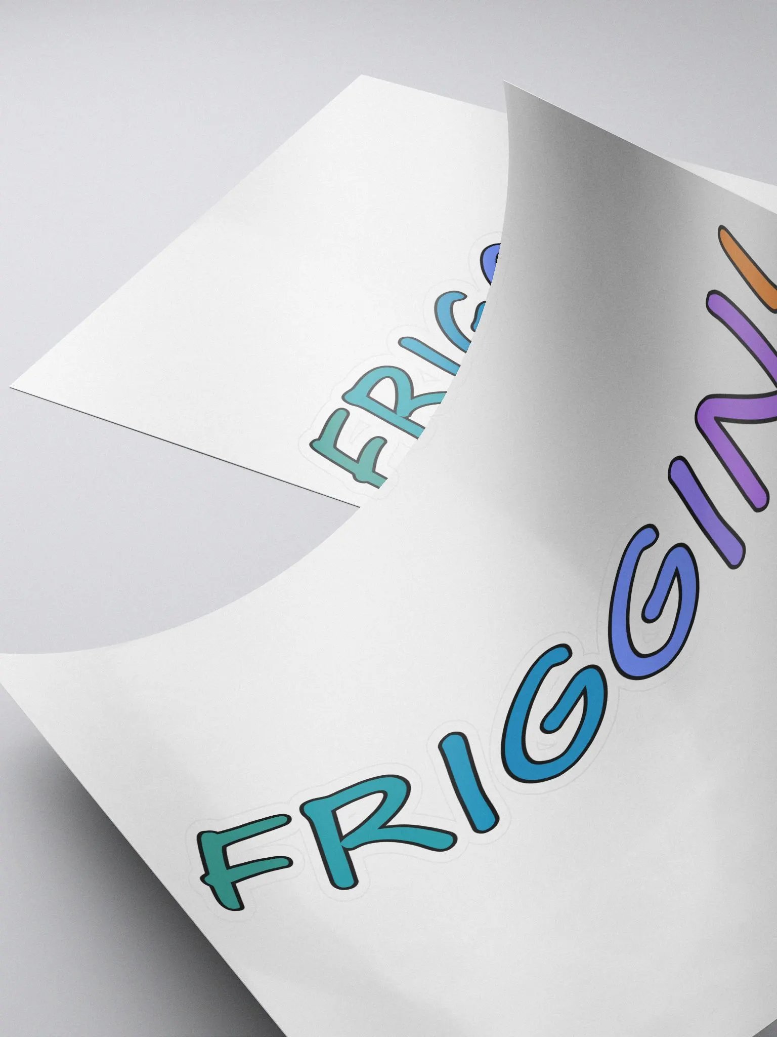 Friggin! Sticker product image (5)