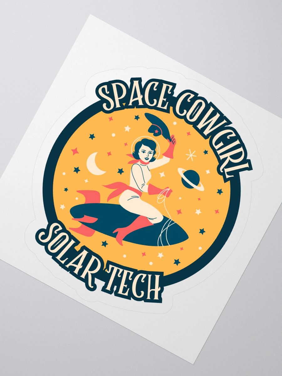 Space Cowgirl Sticker product image (3)