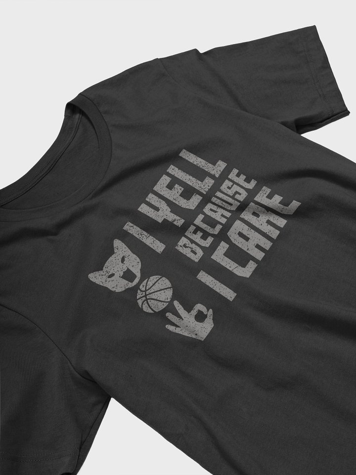 Basketball Cat - I Yell Because I Care product image (2)