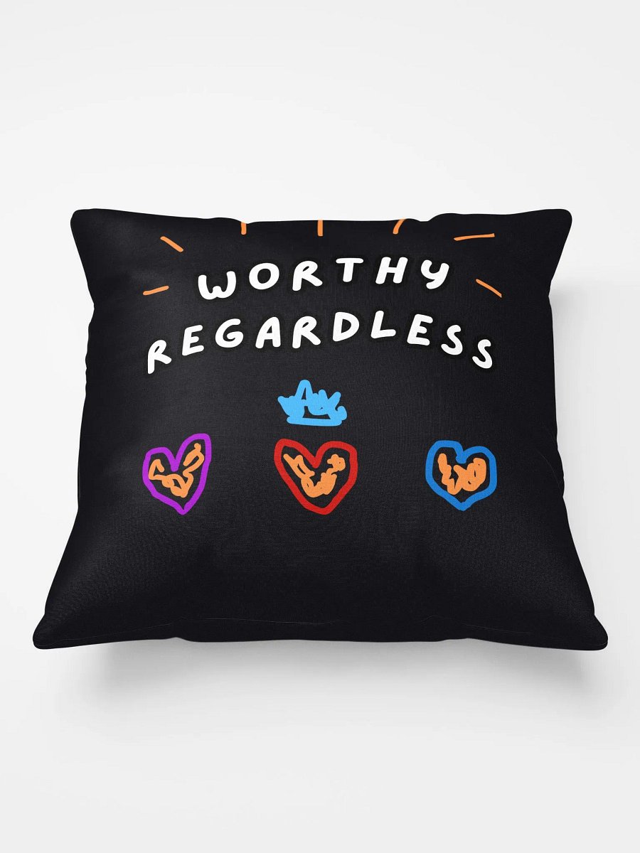 Worthy Regardless Pillow product image (3)