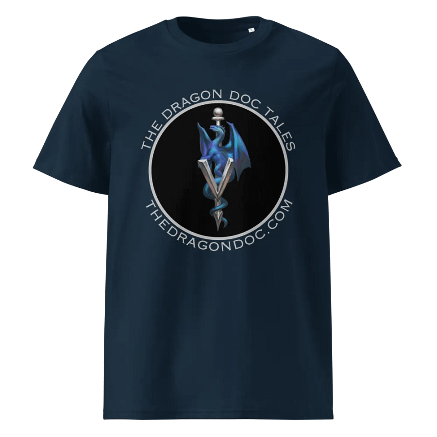 Dragon Doc 100% Organic Cotton T-Shirt (Navy): Because Saving the Planet Never Looked So Good product image (1)
