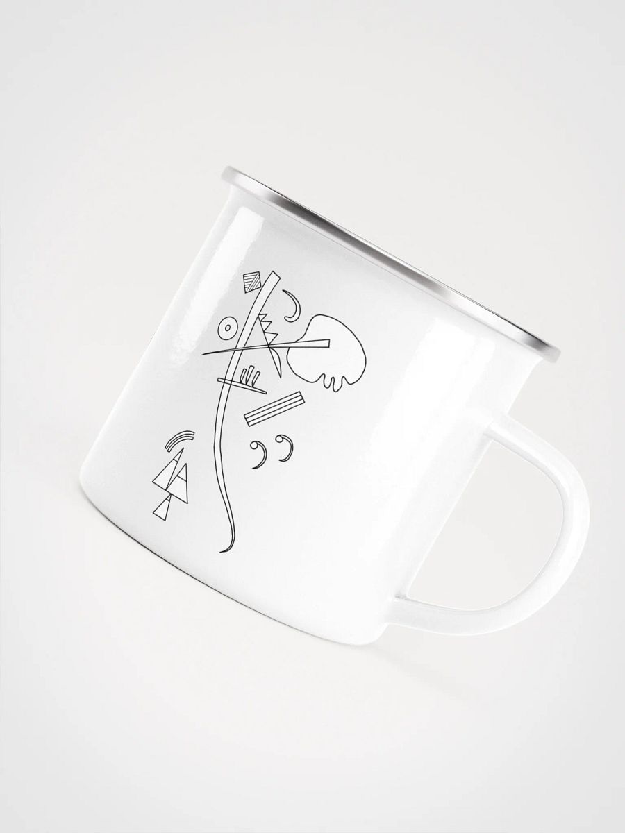 Color-Your-Own Kandinsky Enamel Mug product image (5)