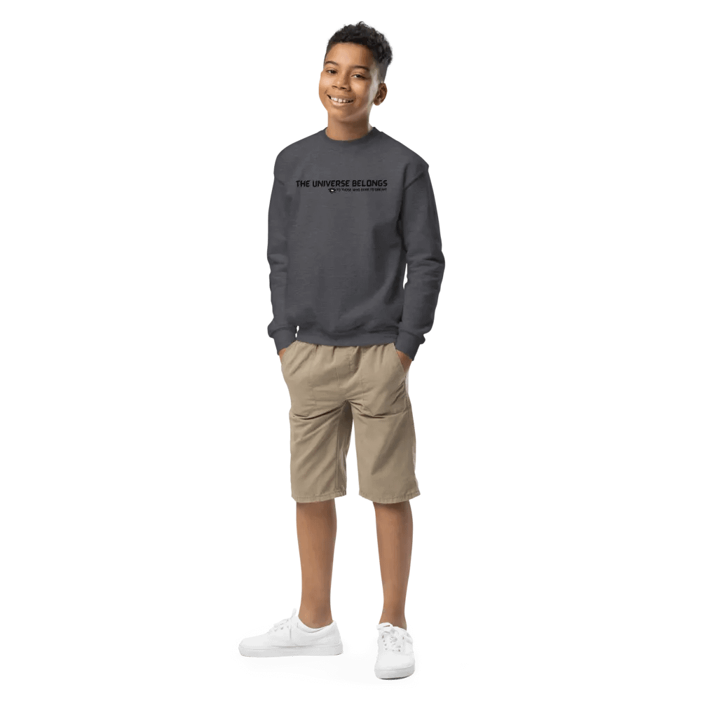Dare to Dream – Gildan Youth Crew Neck Sweatshirt product image (4)