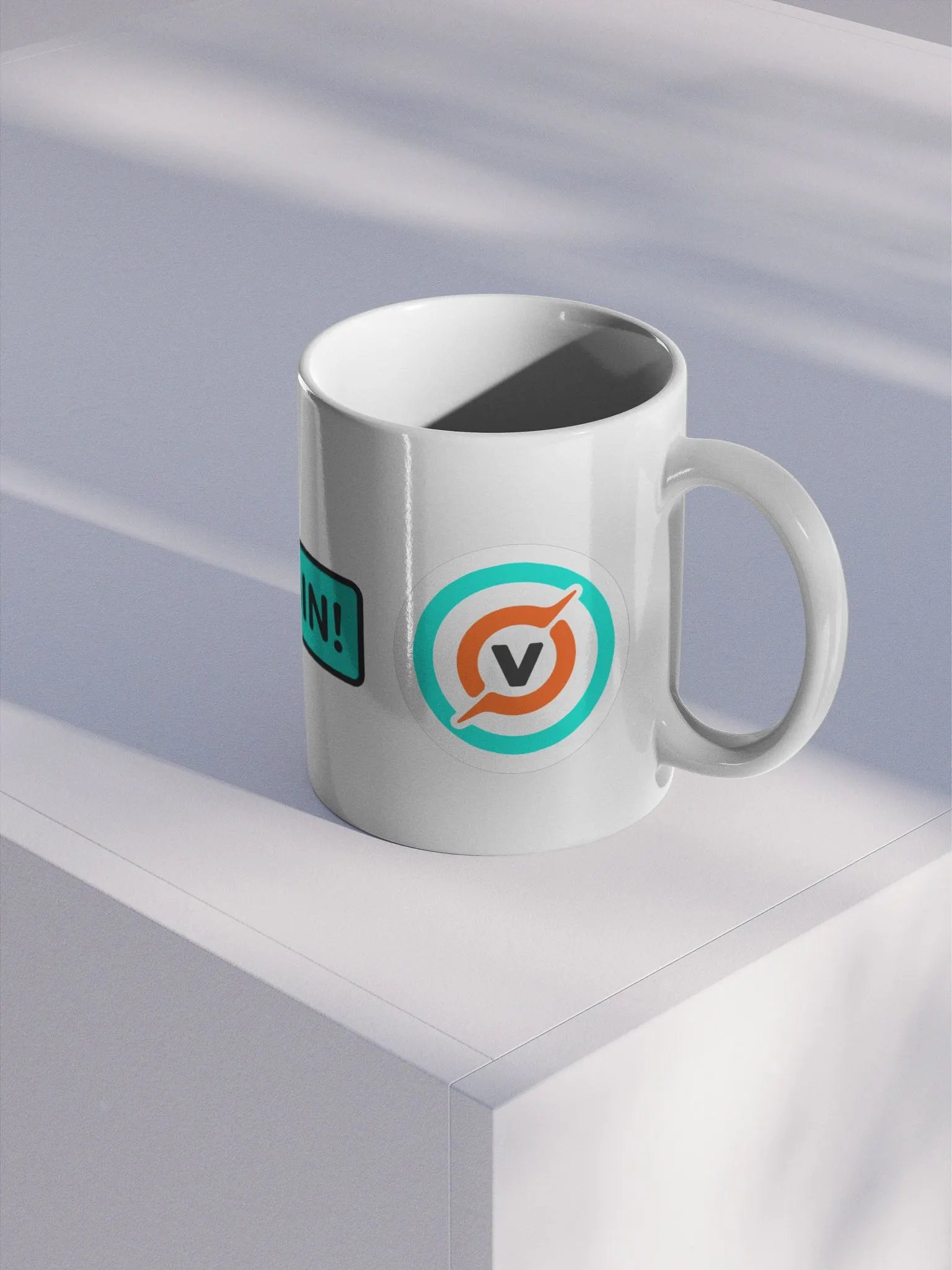 Muggy - Turquoise Background Black Text product image (2)