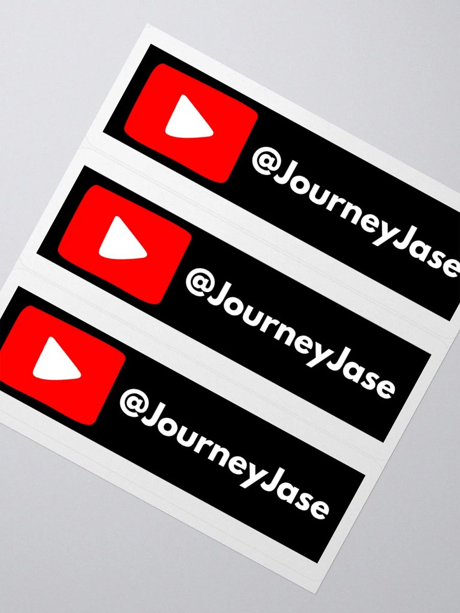 Journey Jase YouTube Kiss-Cut Stickers product image (5)
