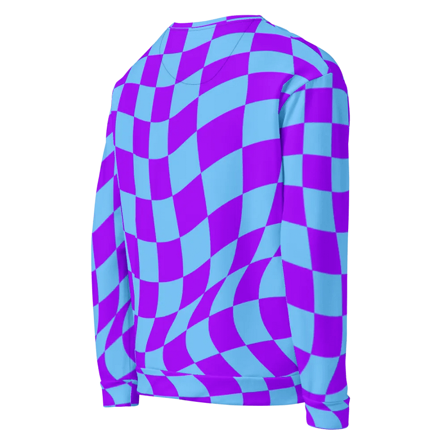 Ripple Effect All-Over Print Unisex Sweatshirt product image (5)