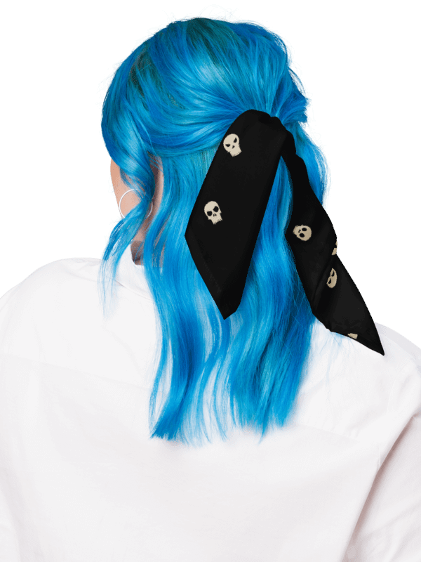 Skully Bandana (black) product image (10)