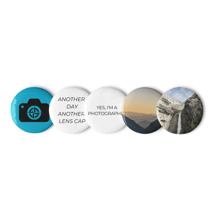 Photographer Button Pins product image (1)
