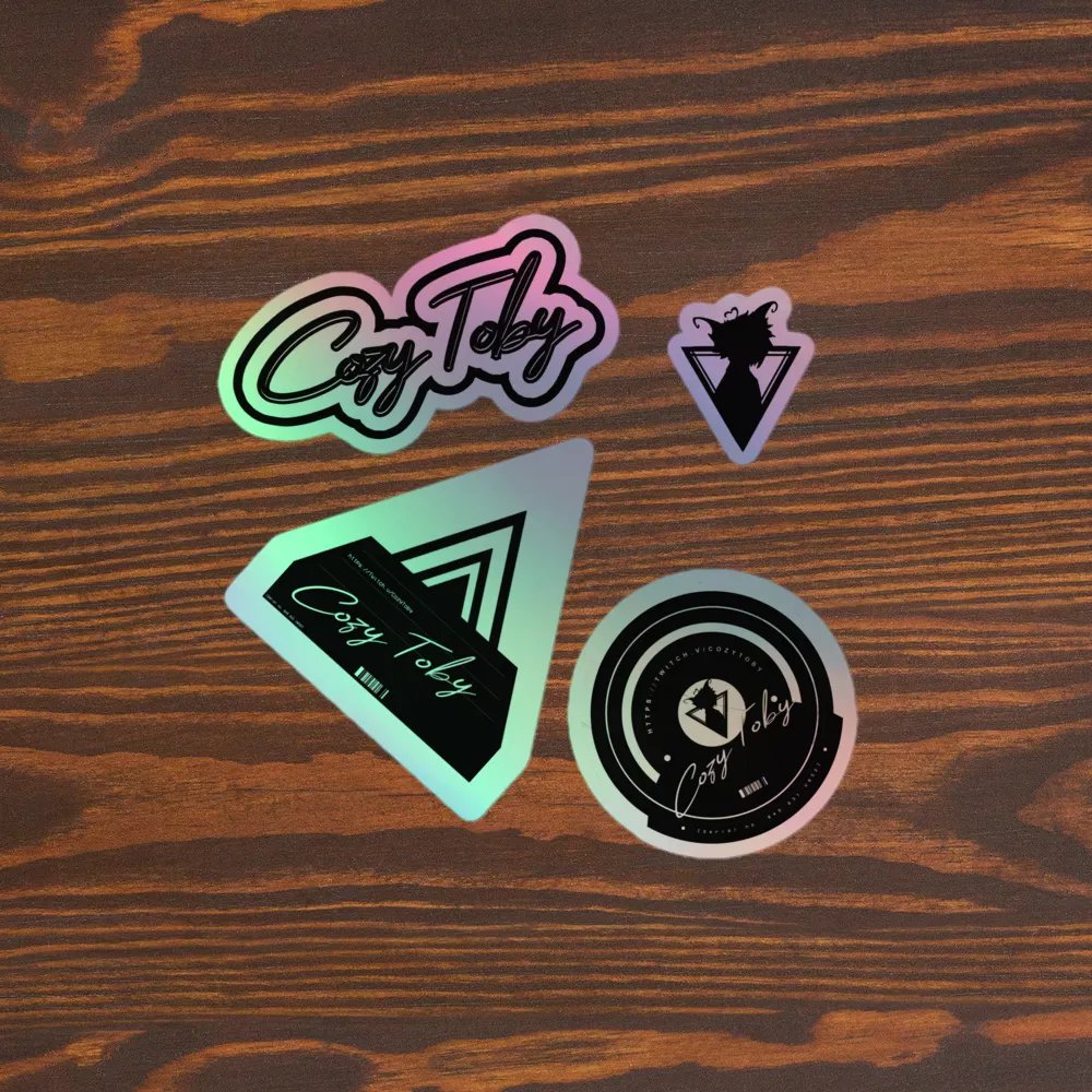 CozyToby Holo Sticker Pack 1 product image (4)