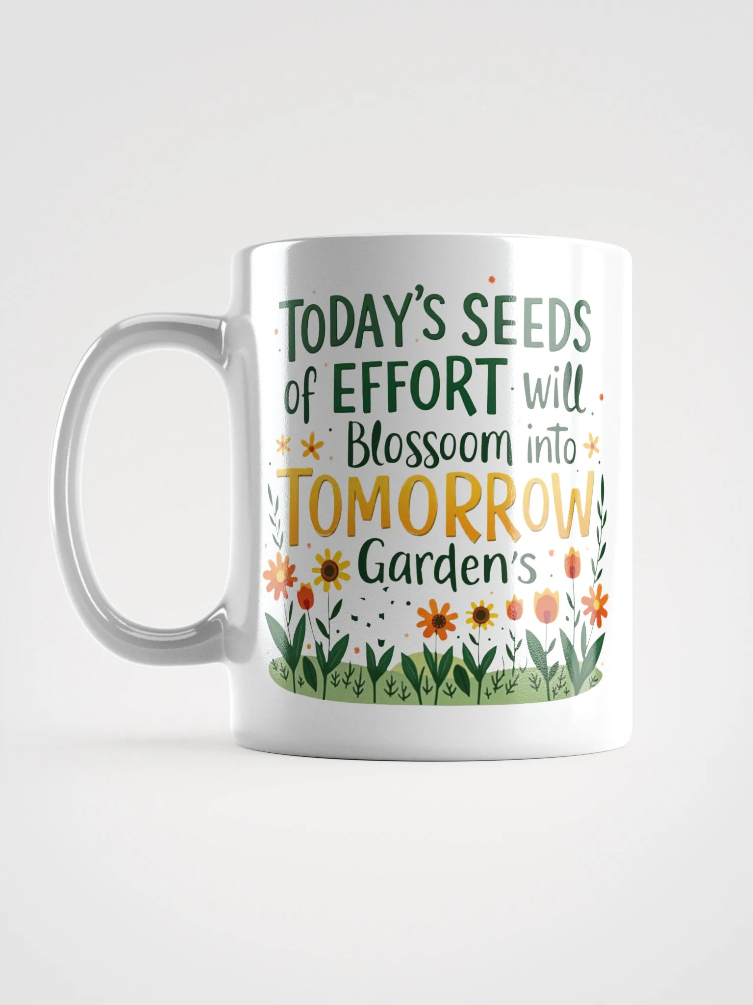 Tomorrow's Effort Floral Mug product image (18)