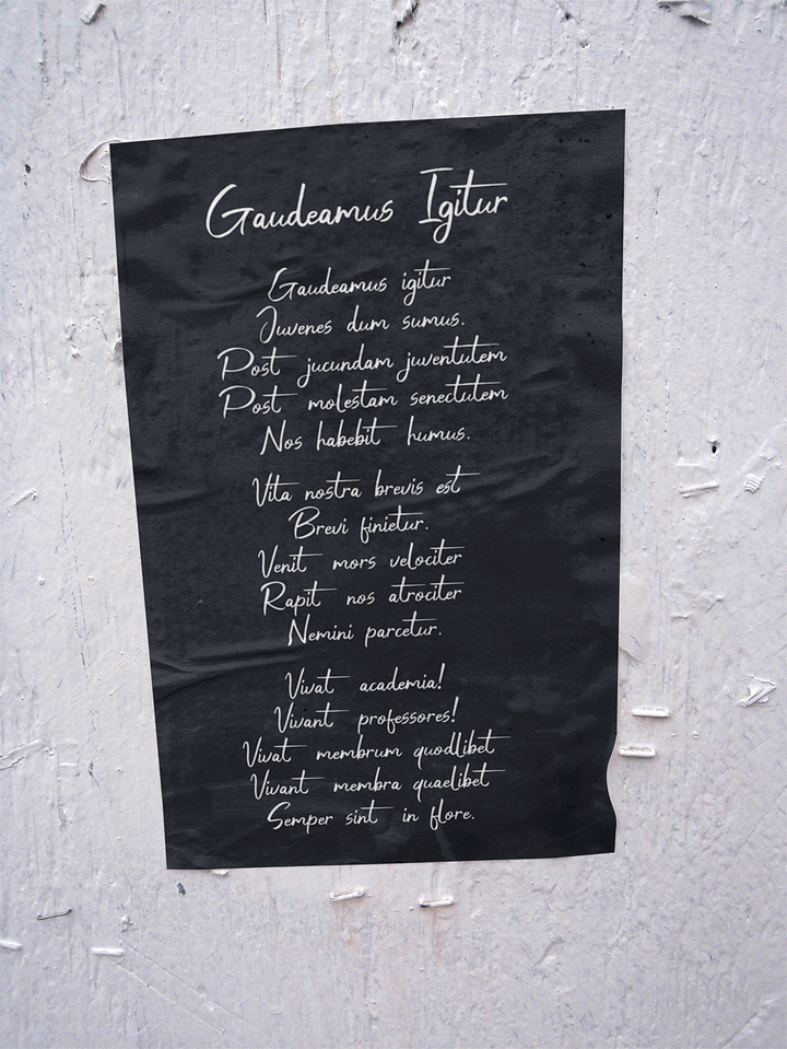 Gaudeamus Igitur Poster product image (2)