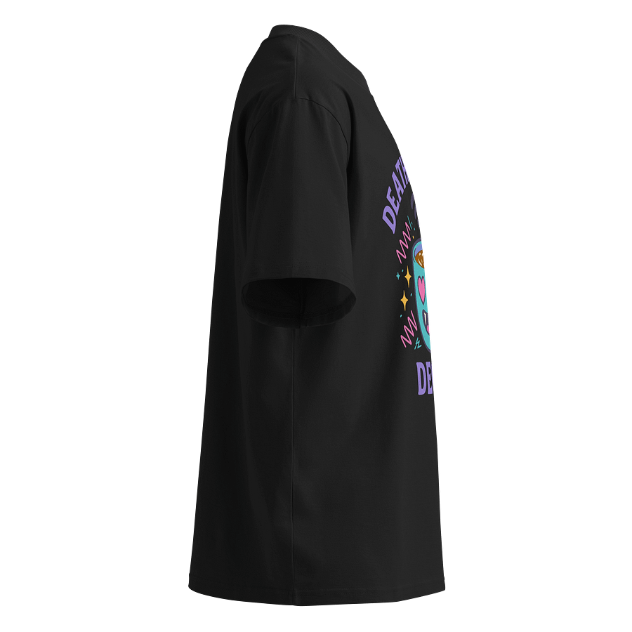 Death Before Decaf - Caffeine Core - Stanley/Stella Unisex Organic Oversized T-Shirt SATU020 product image (3)