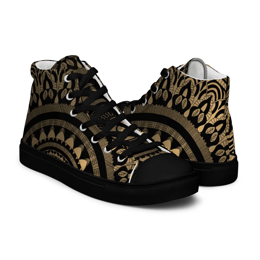 Mystic Mandala Men's High Tops product image (11)