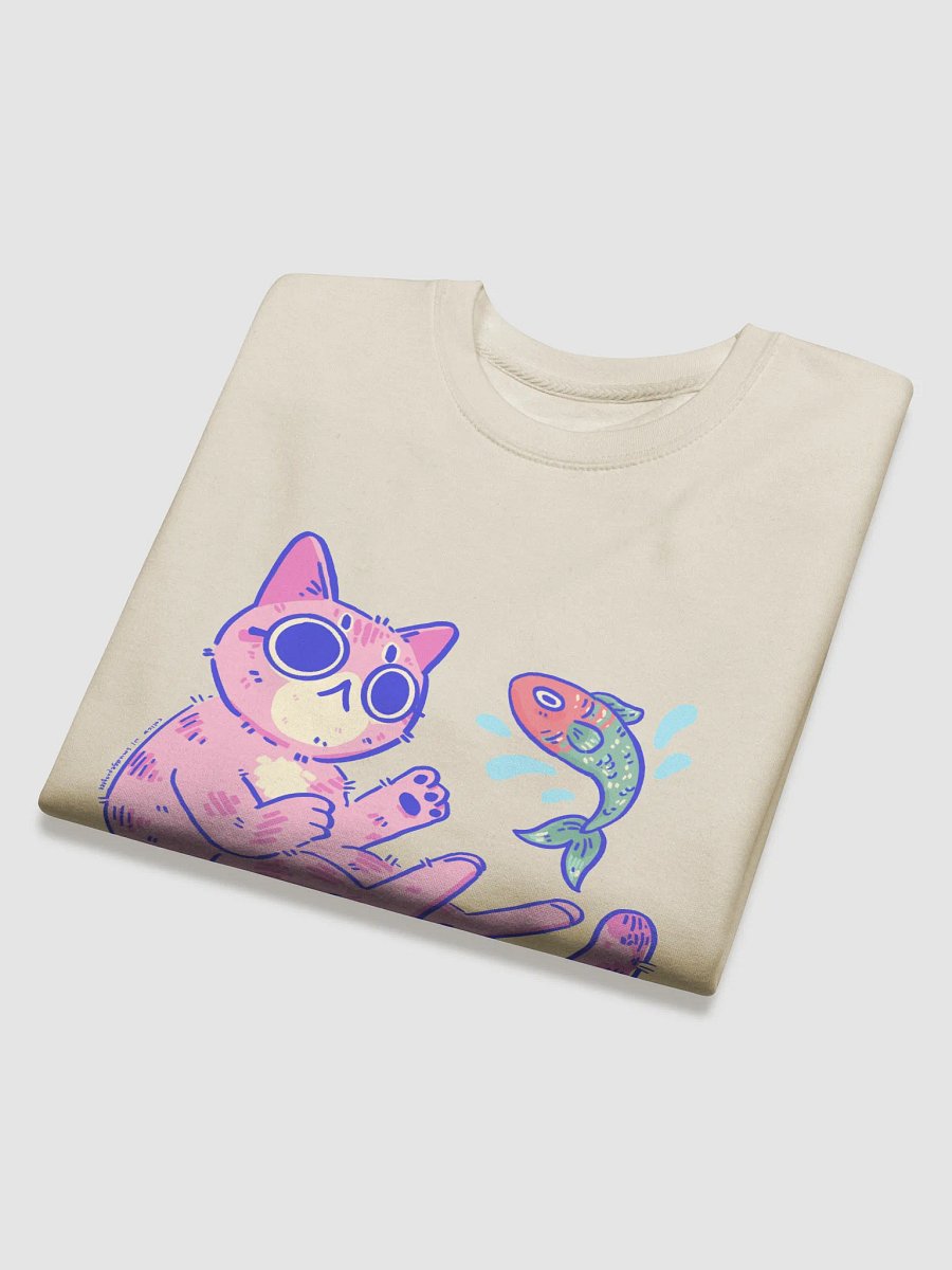 Misty the Pink Tabby Sweatshirt – Kit’s Cats x Smudge Pudge product image (4)